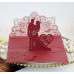 3D Greeting Card  Marriage Invitation Card Laser Card Wholesale